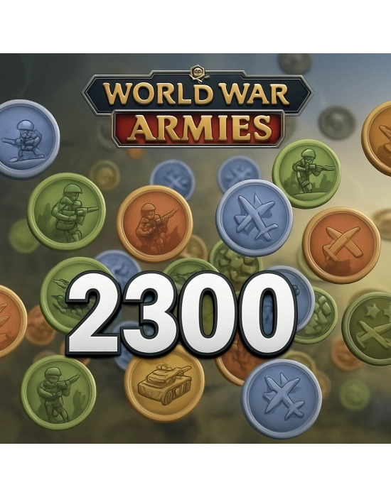 World War Armies 2300 Tokens
