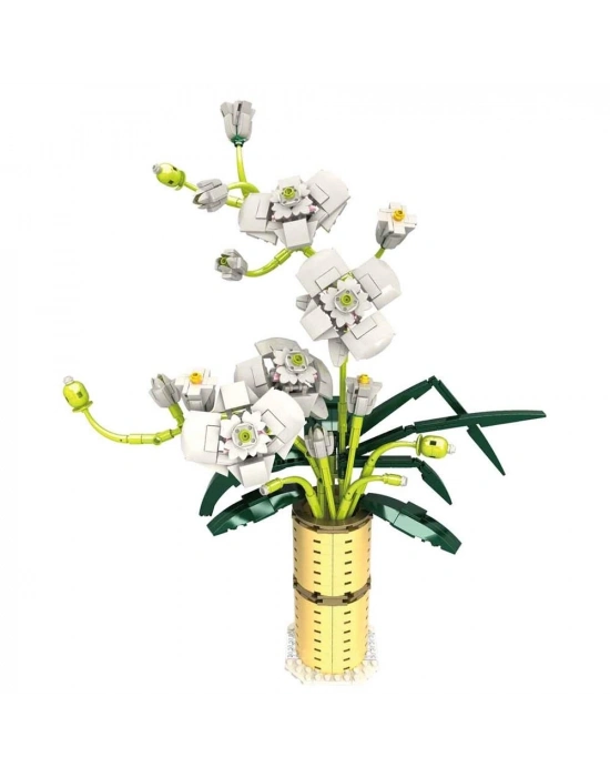 ® WOW BLX FLOWER SET YAZ ORKİDESİ 625 PRÇ