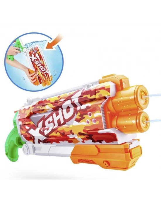 X-SHOT Su Tabancası - Hızlı Doldurma Fonksiyonlu - Turuncu
