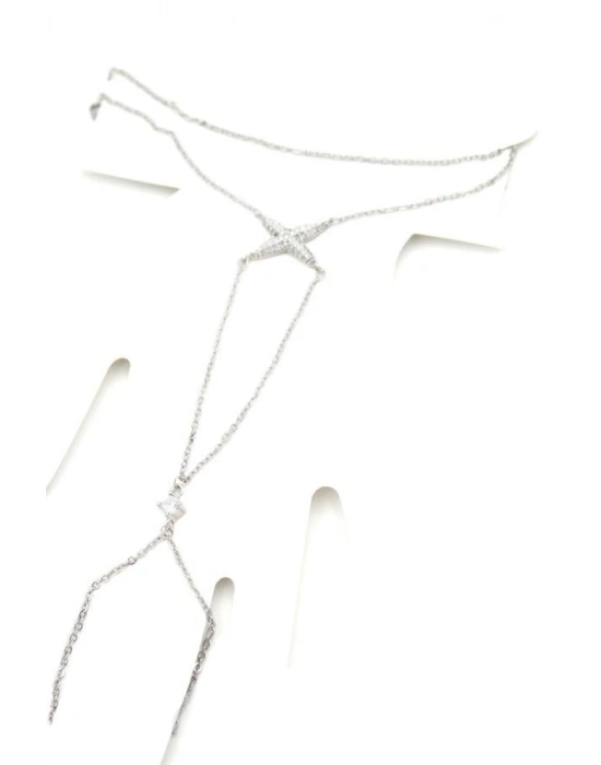 X Taşlı Şahmeran - Gümüş