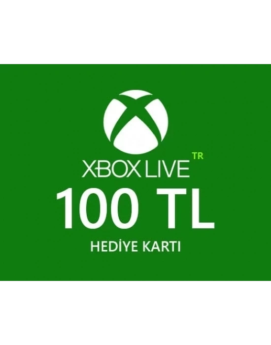 XBox 100 TL Hediye Kart
