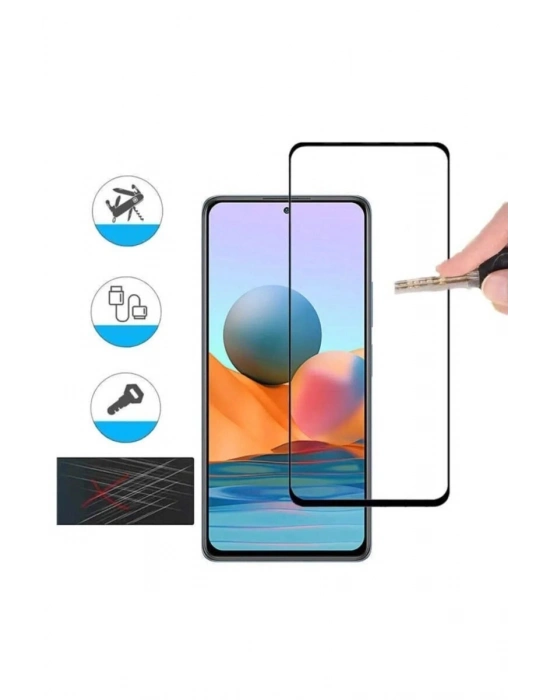 Xiaomi Redmi 9 Uyumlu Premium Ekran Koruyucu 9h Sert Temperli Kırılmaz Cam Koruma Şeffaf