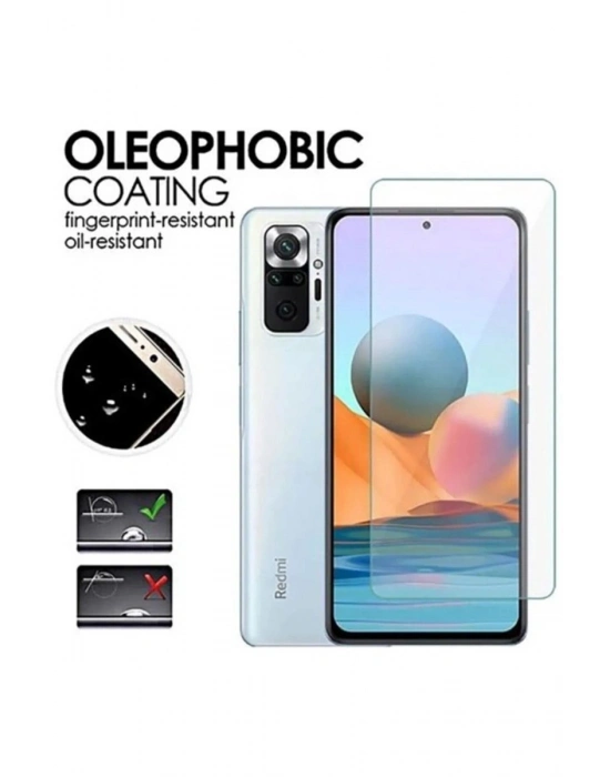 Xiaomi Redmi Note 10 Uyumlu Premium Ekran Koruyucu 9h Sert Temperli Kırılmaz Cam Koruma Şeffaf