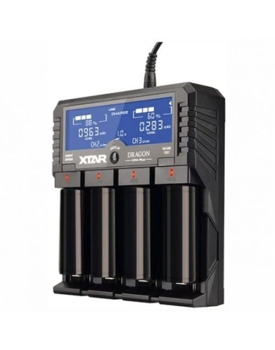 Xtar Dragon Vp4 Plus Li-ion / Nı-cd / Nı-mh Pil Şarj Cihazı