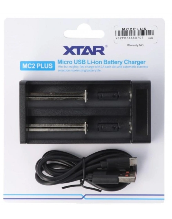 Xtar Mc2 Plus İkili Li-ion Pil Şarj Cihazı