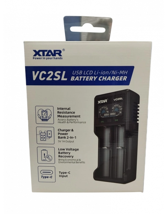 Xtar Vc2sl İkili Li-ion / Nı-cd / Nı-mh Pil Şarj Cihazı