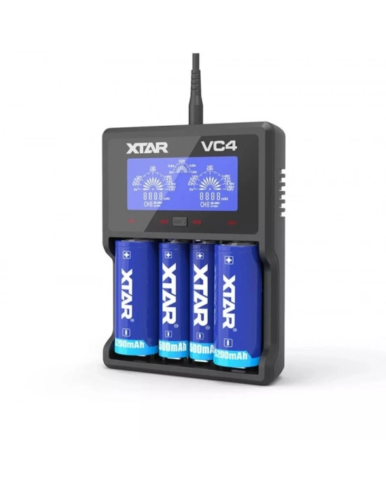 Xtar Vc4 Dörtlü Li-ion / Nı-cd / Nı-mh Pil Şarj Cihazı