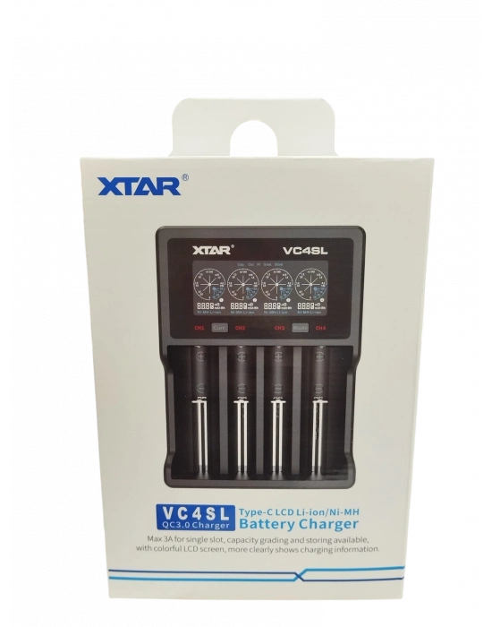 Xtar Vc4sl Dörtlü Li-ion / Nı-cd / Nı-mh Pil Şarj Cihazı