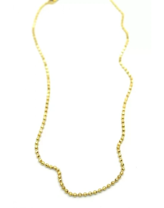 Xuping Dorika Top Zincir - 60 cm - Altın