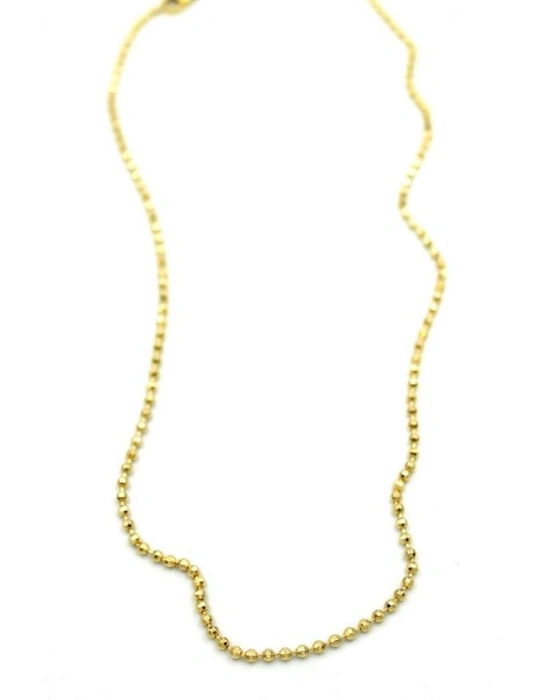 Xuping Dorika Top Zincir - 60 cm - Altın