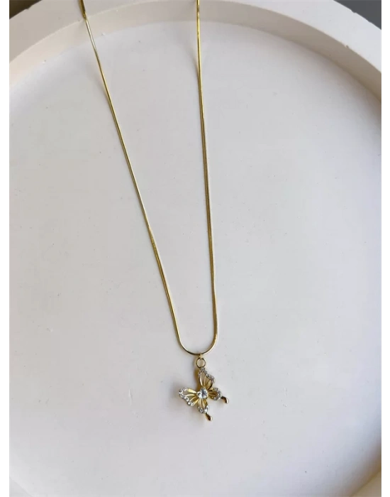 Xuping Kelebek Kolye - Altın
