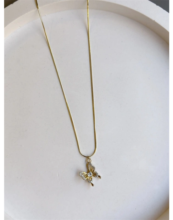 Xuping Kelebek Kolye - Altın