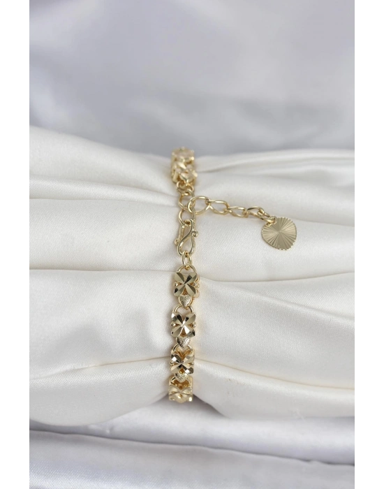 Xuping Kelebek Model Gold Renk Kadın Bileklik