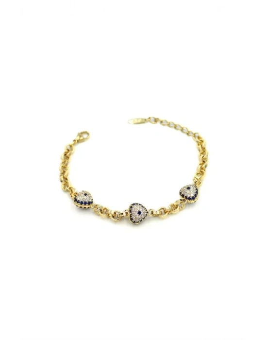 Xuping Nazar Vip Bileklik - Altın