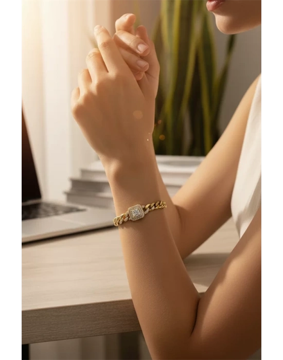 Xuping Vip Bileklik - 14K Altın