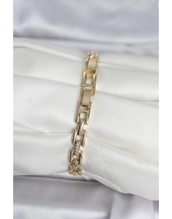 Xuping Zincir Model Gold Renk Kadın Bileklik