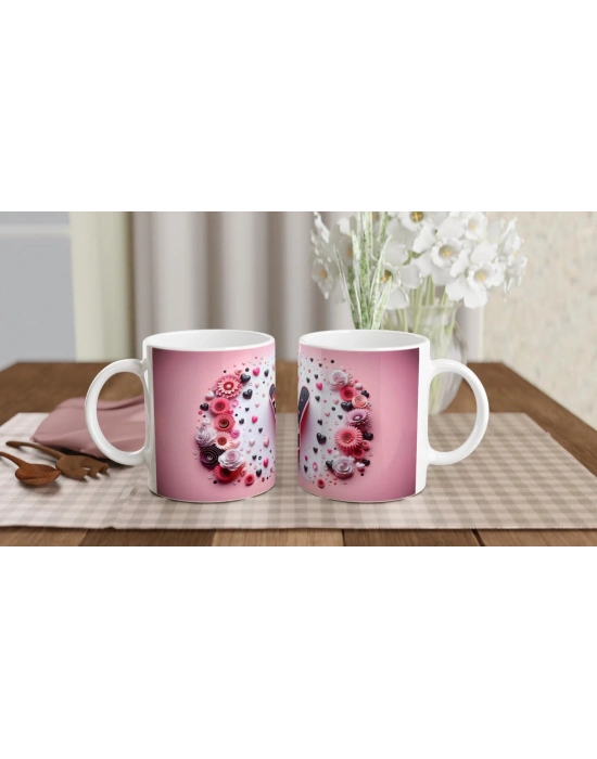 Y Harfi Göz Alıcı Tasarımlı Kupa Bardak