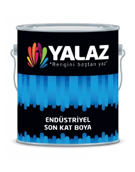 Yalaz Endüstriyel Boya 0,85 Kg 9005 Siyah