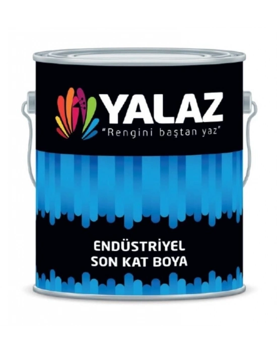 Yalaz Endüstriyel Boya 2,5 Kg Mat Siyah