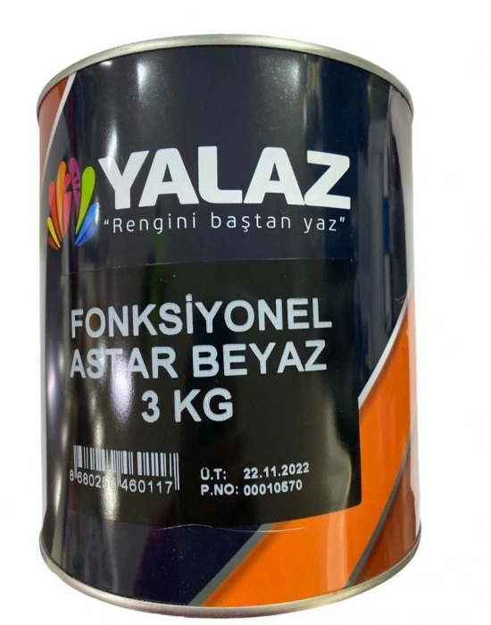 Yalaz Fonksiyonel Astar 3 Kg Beyaz
