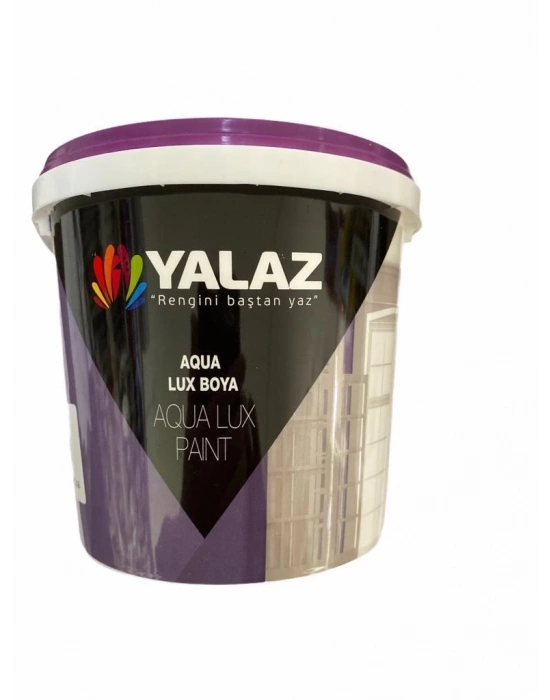 ® Yalaz Su Bazlı Parlak Beyaz İç Dış Boya 2,5 Litre