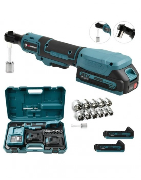 ® Yandan Sıkma Somun Sökme ve Sıkma Akülü Cırcır Anahtarı