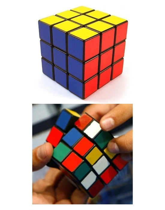 Yapboz Küp Puzzle Zeka Küpü Çocuk Gelişim Eğitici Zeka Oyunu Rubik