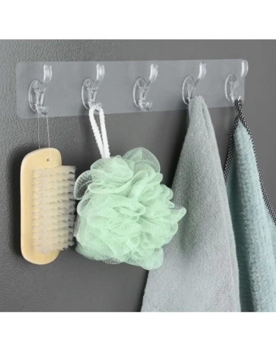 Yapışkanlı 5 Kancalı Askı