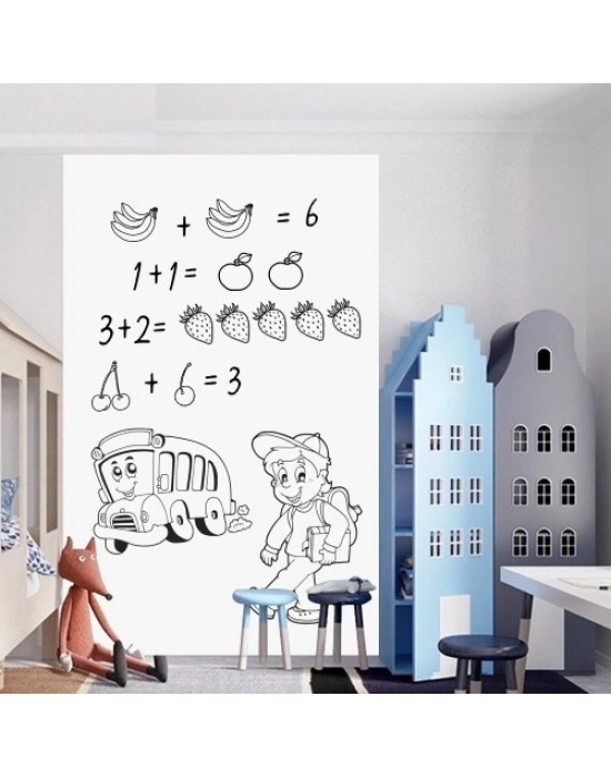 Yapışkanlı Beyaz Yazı Tahtası Sticker Rulo