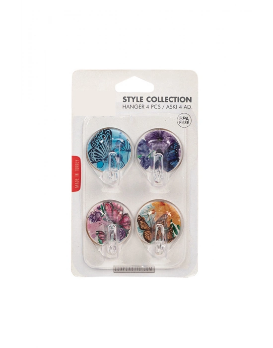 Yapışkanlı Damla Askı 4 adet 165*100*20 mm