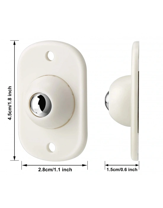 Yapışkanlı Eşya Kaydırma Bilyeleri - Kolay Taşıma Aparatı 4 Adet