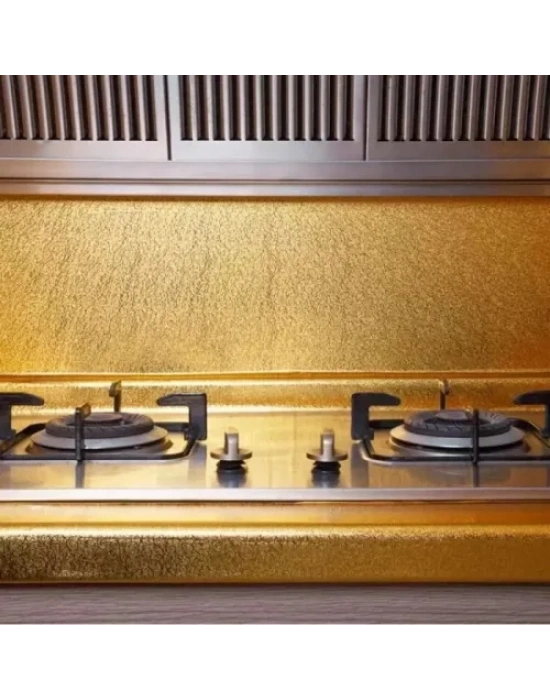 Yapışkanlı Gold Mutfak Tezgah Folyosu