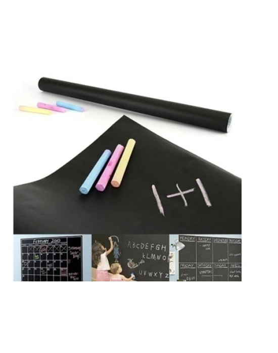 Yapışkanlı Kara Tahta-yazı Tahtası: Sticker Blackboard
