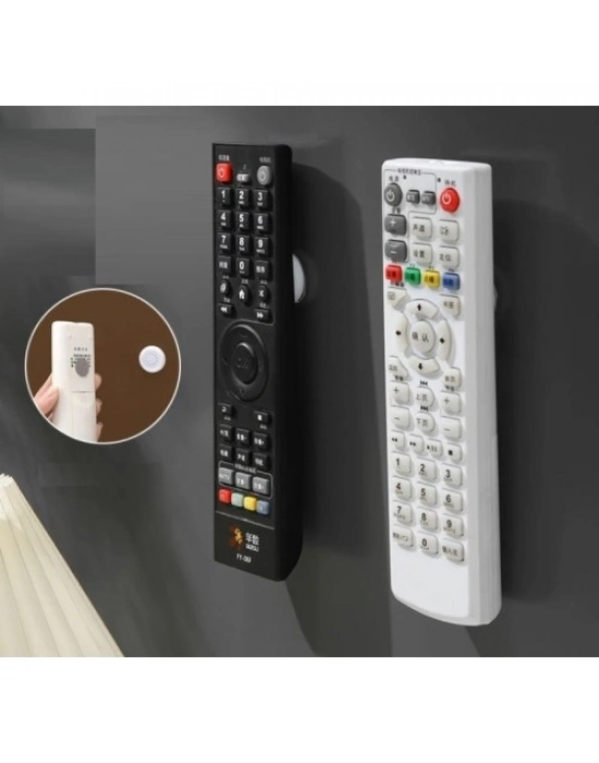 Yapışkanlı Mıknatıslı Çok Amaçlı Kumanda ve Telefon Tutucu