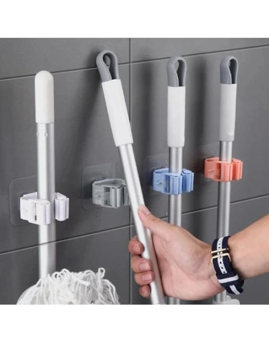 Yapışkanlı Mop Tutucu Seti 4 Adet