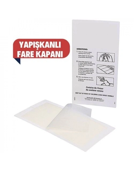 Yapışkanlı Pratik Fare Kapanı