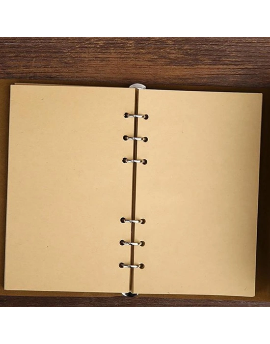 Yaprak Motifli Hatıra Defteri