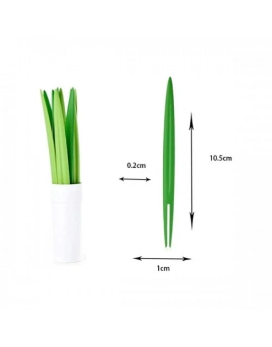 Yaprak Şeklinde Kokteyl Çubukları