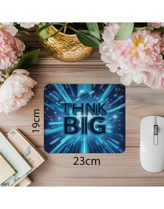 Yaratıcılık İçin İlham Veren Mouse Pad - 19x23 cm 2 mm Dikdörtgen İthal Baskılı Mouse Pad