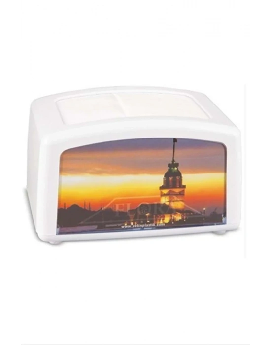 Yatay Peçetelik Beyaz Royaleks-F030