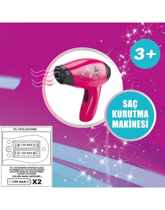 YD-3615-3  PİLLİ SAÇ KURUTMALI