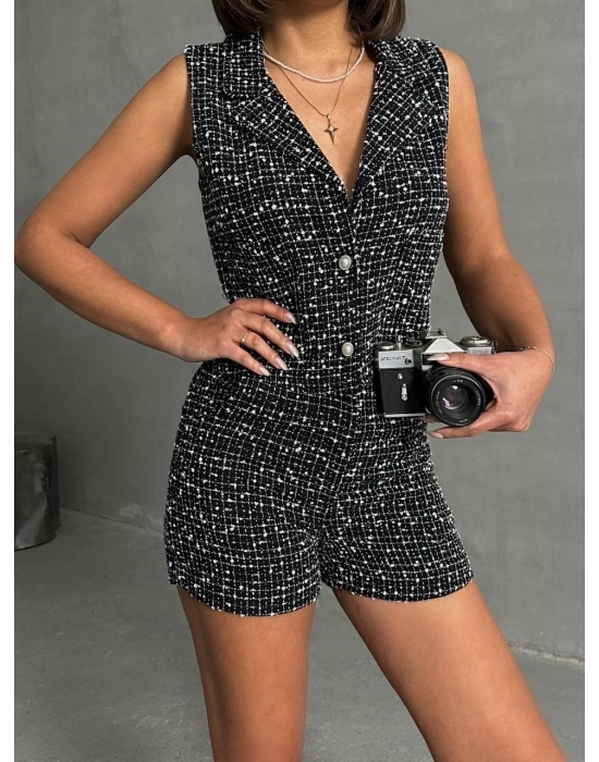 Yelekli şort takım