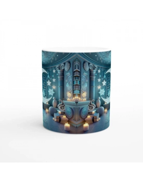 Yengeç Burcu Baskılı Kahve Kupası - Zodyak Kütüpanesi Vs3