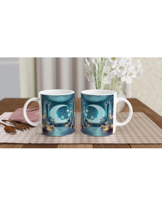 Yengeç Burcu Baskılı Kahve Kupası - Zodyak Kütüpanesi Vs3