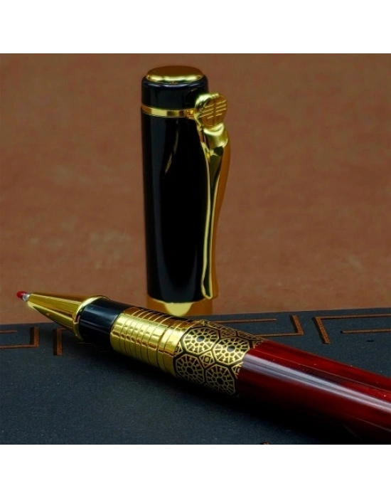 Yeni Model Desenli Metal Roller Kalem