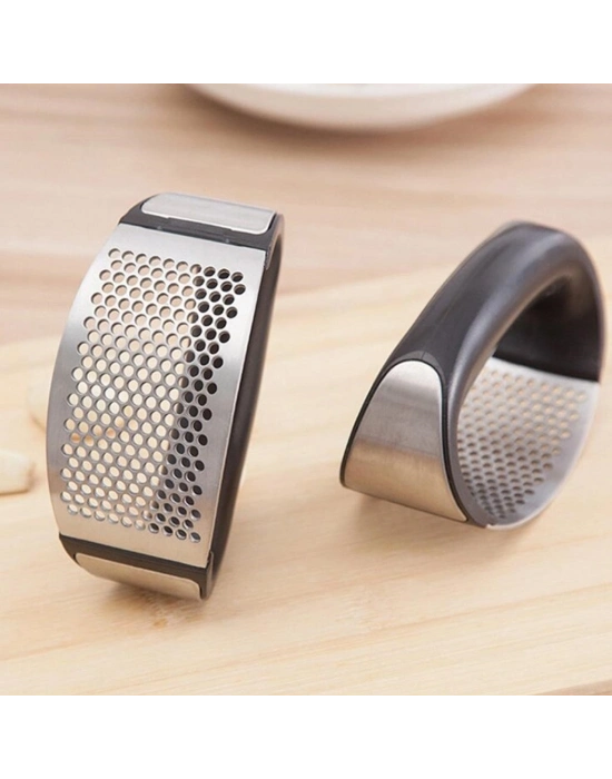 ®  Yeni Sarımsak Ezici Paslanmaz Çelik Garlic Press
