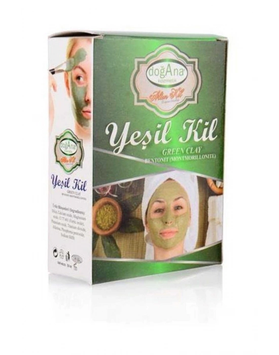 Yeşil Kil Öğütülmüş Doğal Saf Naturel 250 gr