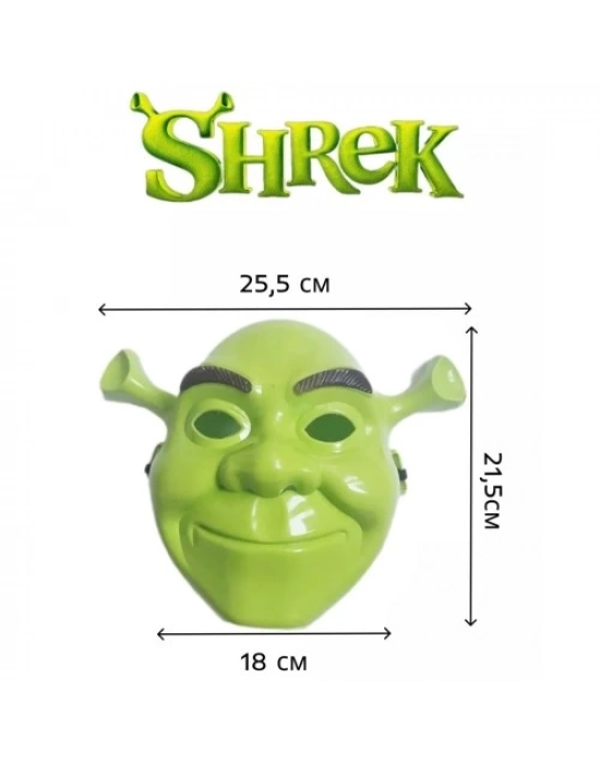 Yeşil Shrek Maskesi