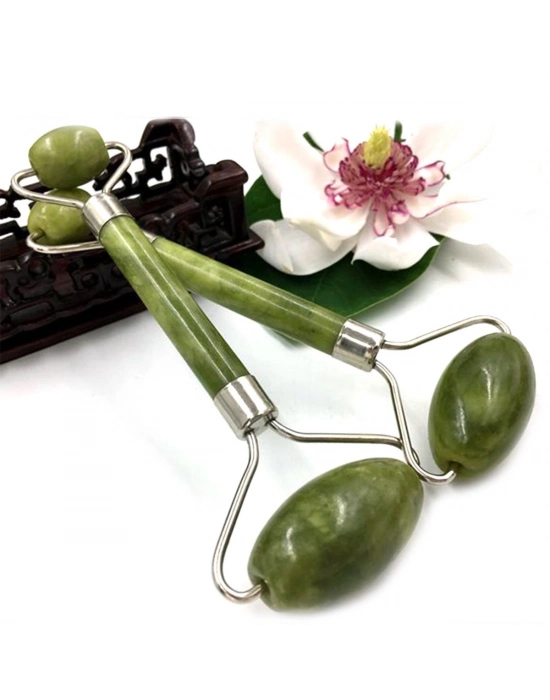 ®  Yeşim Taşı Çift Taraflı Cilt Masaj Aleti