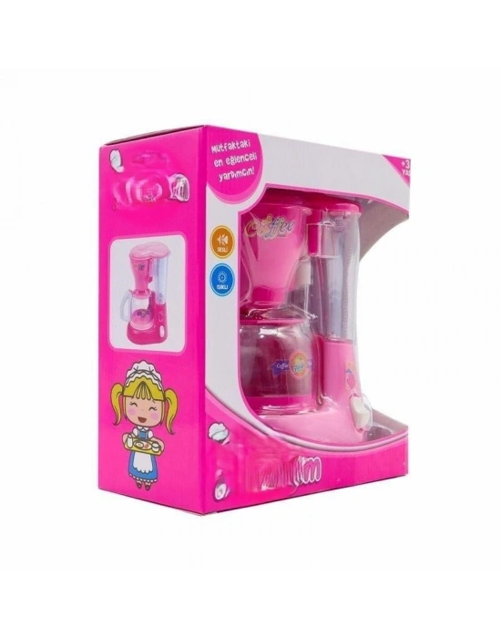 YH129-2 OYUNCAK MİNİ KAHVE MAKİNASI PİLLİ